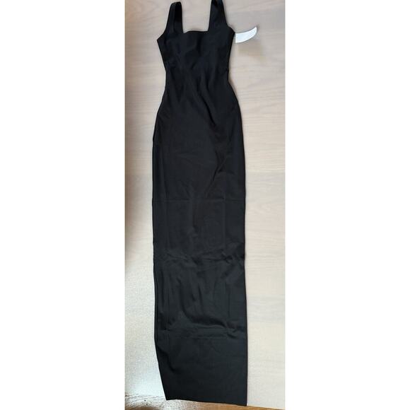 SKIMS Fits Everybody Long Slip Onyx/black  Dress Size Medium - Picture 4 of 5